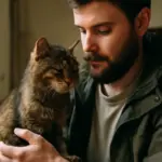 Cosa spinge un gatto randagio ad affidarsi all’uomo? L’inaspettata fiducia dopo il salvataggio