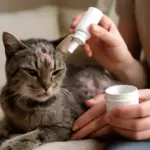 Gatto adottato con problemi dermatologici: i trattamenti domiciliari che funzionano sul serio