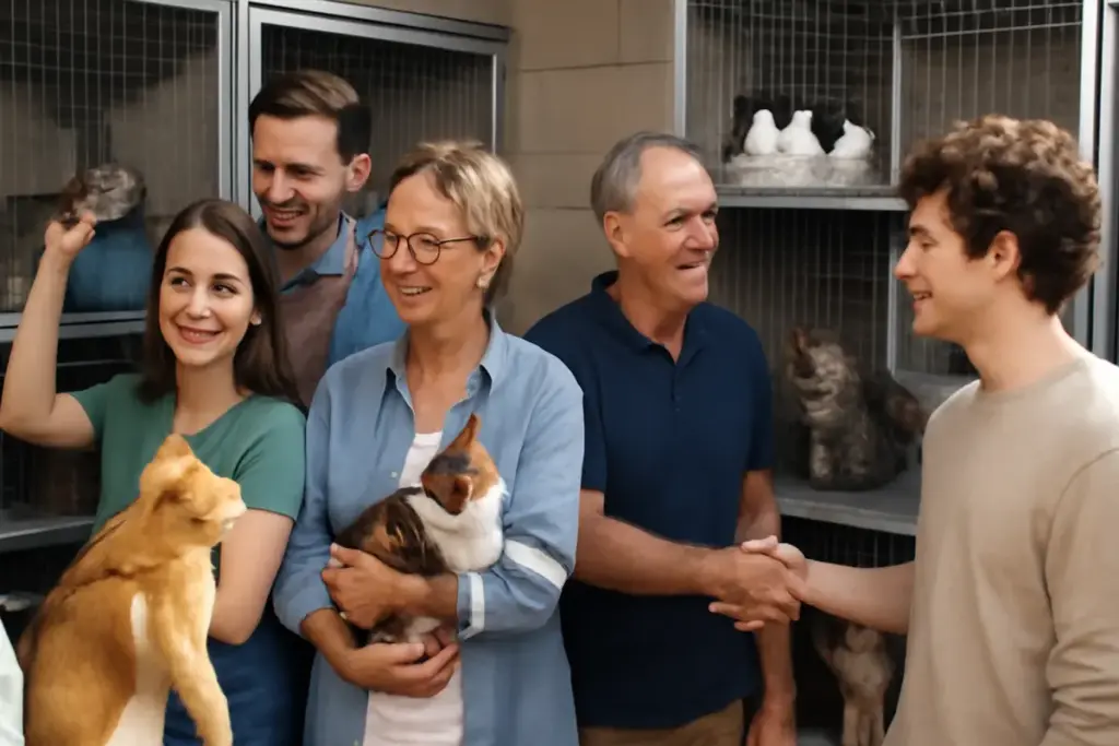 Perché portare amici e parenti al gattile può migliorare il benessere degli animali: la forza dell’impegno condiviso