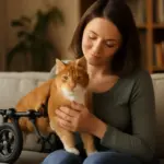 Esperienze di vita con gatti disabili adottati: l’arricchimento umano che non ti aspetti