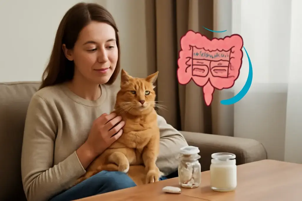 Gatti adottati e microflora intestinale: i probiotici naturali possono davvero migliorare il benessere
