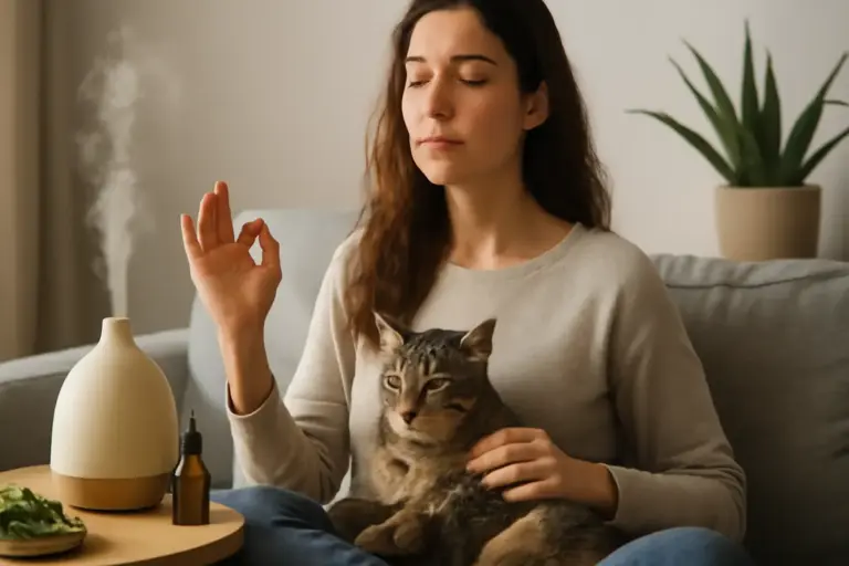 Terapie antistress naturali dopo l’adozione: rimedi poco conosciuti per un gatto più sereno