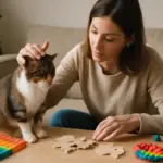 Gatto adottato e giochi casalinghi: le idee antistress che favoriscono il benessere