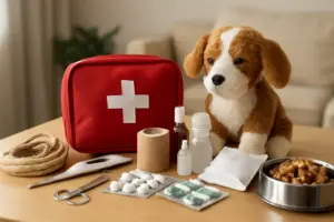 Kit di pronto soccorso per animali domestici in casa: cosa deve contenere davvero, oltre il minimo indispensabile