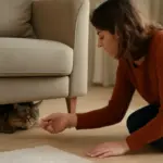 Gatto adottato si nasconde spesso? Il piccolo trucco per sbloccare la sua fiducia