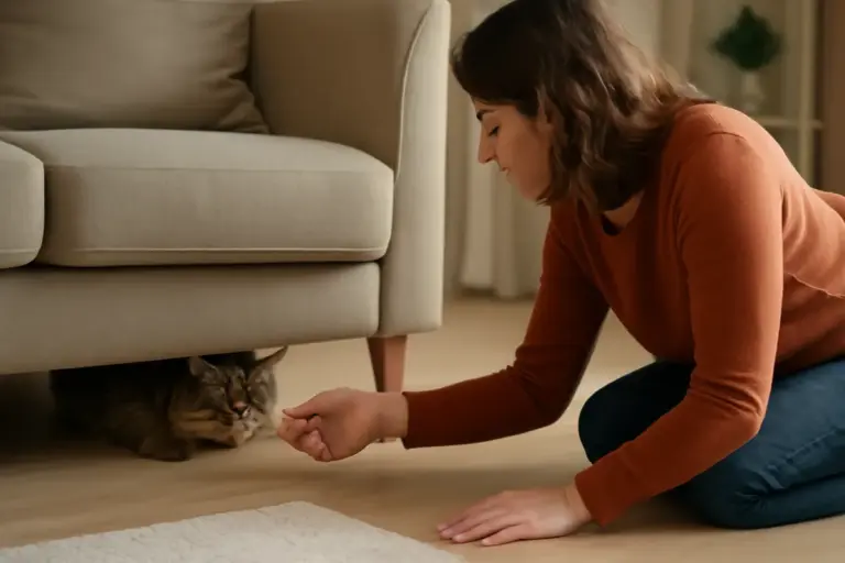 Gatto adottato si nasconde spesso? Il piccolo trucco per sbloccare la sua fiducia